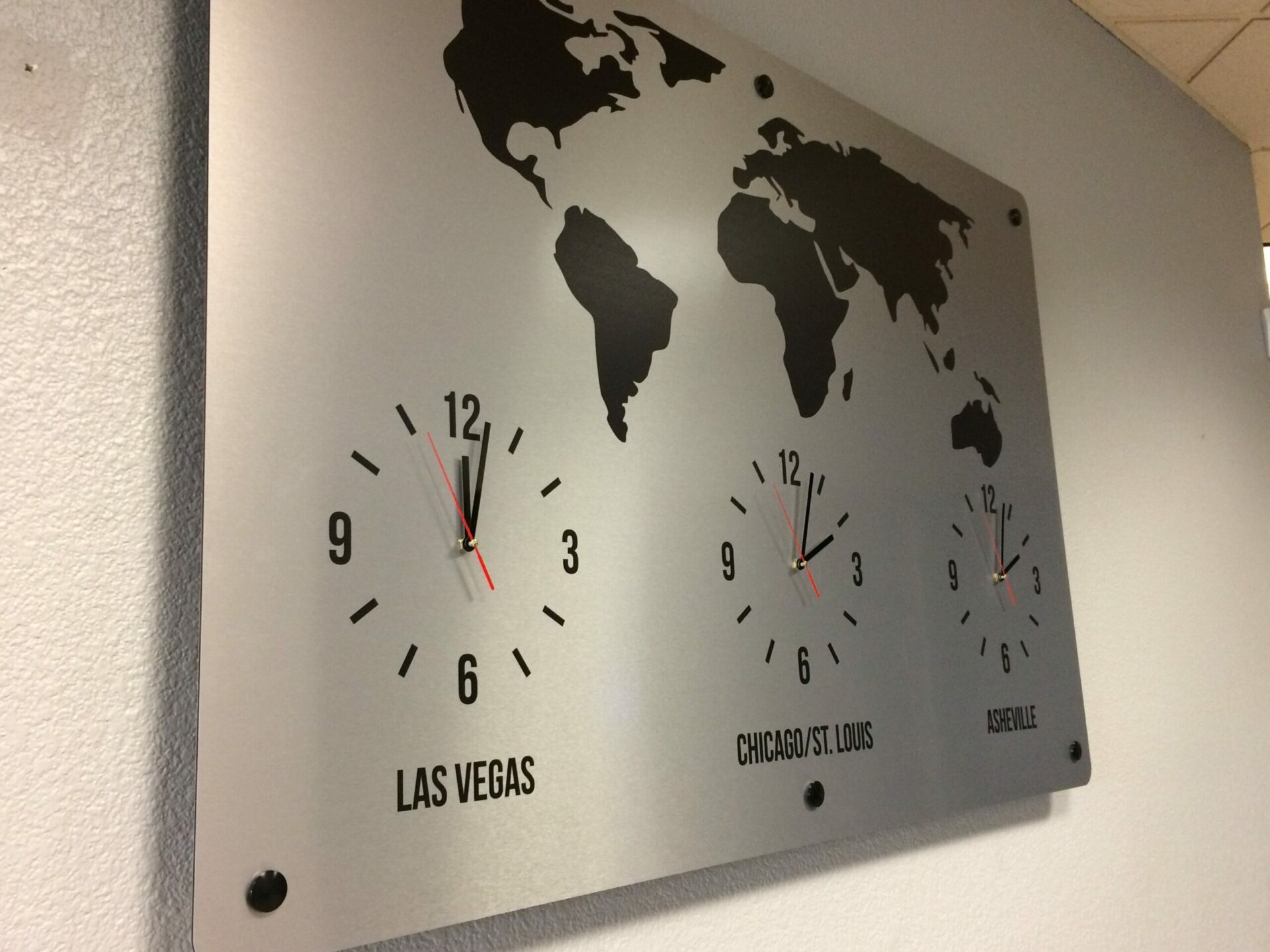 Custom Metal Interior Signs project 1